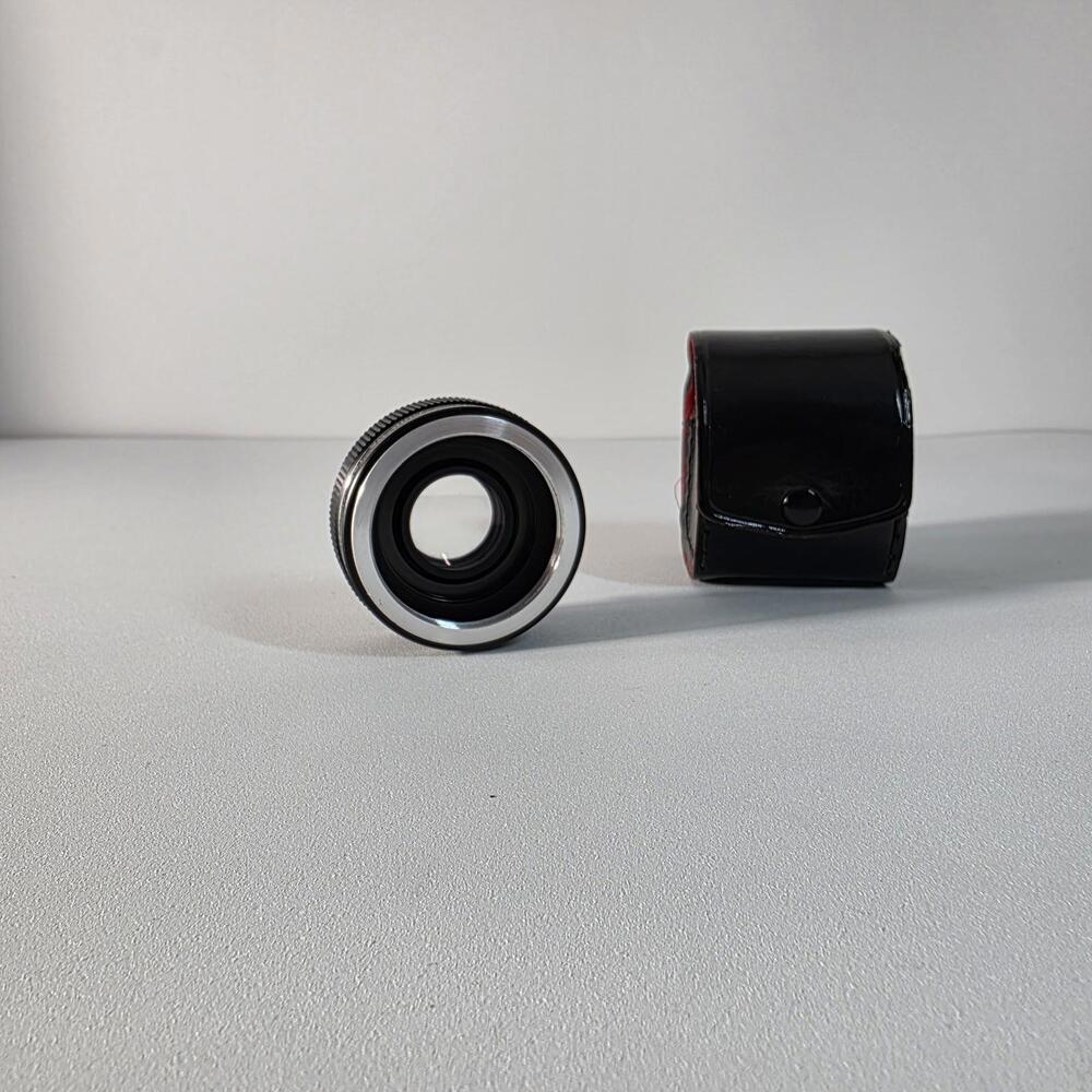 Camera Lens Canon Auto 2X Teleconverter JC Penny. Case And Lens